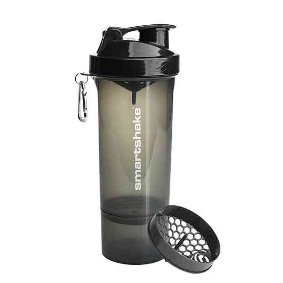 Шейкер спортивний SmartShake Slim 500ml Black Кам'янське