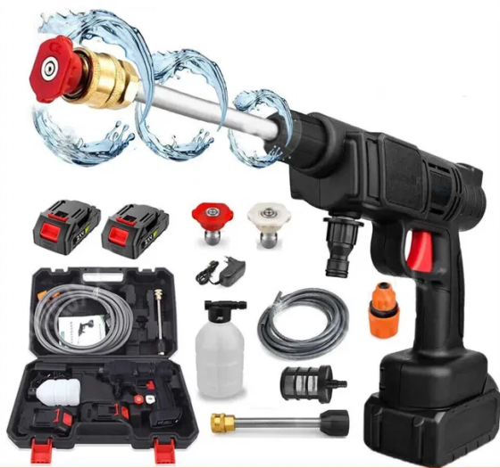 Автомойка высокого давления Cleaning Gun 68V + 2 аккумулятора + кейс Винница