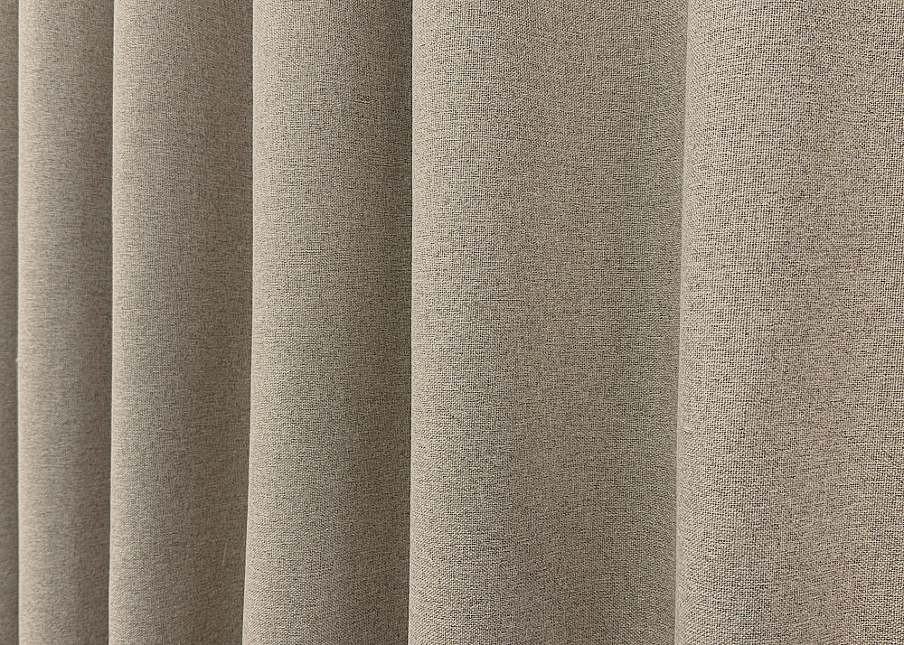 Комплект готових штор VR-Textil Блекаут двосторонній ASHEN NIGHT № 1853ш Бежевий 200х270 см 2 шт (32-225) Київ - фото 7