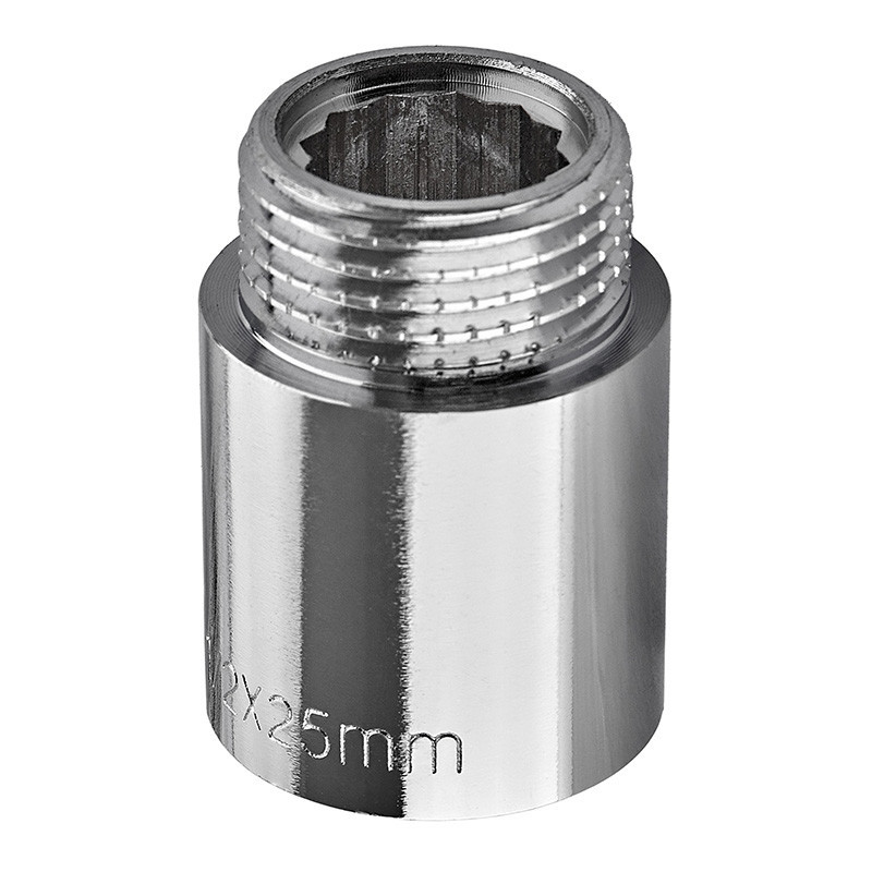 Подовжувач Europroduct EP.E025.Chr - 1/2"MF-25мм хром (EP6124) Київ - фото 4