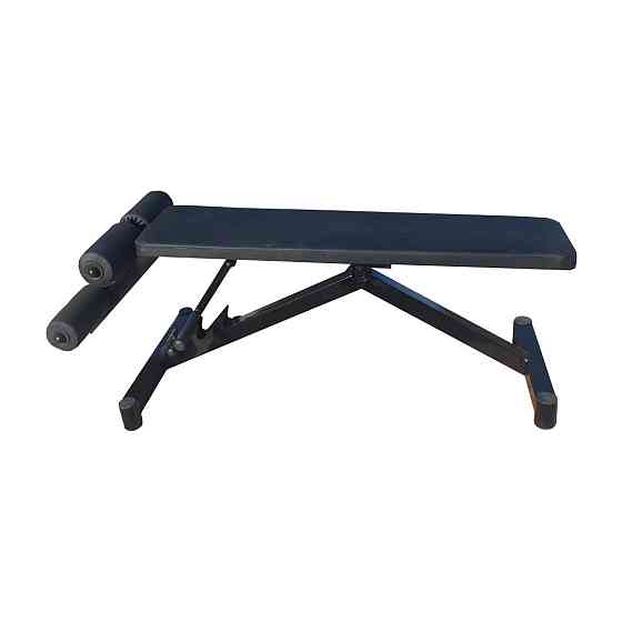 Лавка для преса регульована KZ-004 Профсерій Тренажери для преса, гіперекстензії Київ