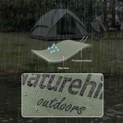 Намет Naturehike тримісний автоматичний NH21ZP008 темно-зелений (6976023922336) Вінниця