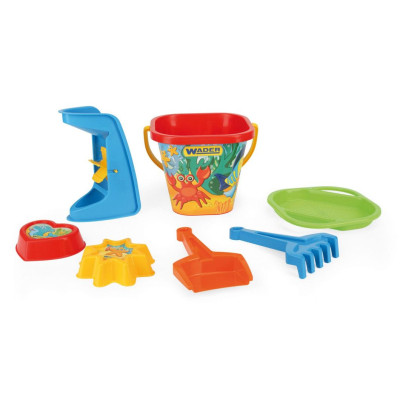 Игрушка для песка Wader Набор IML 7 элементов (75042) Винница - изображение 2