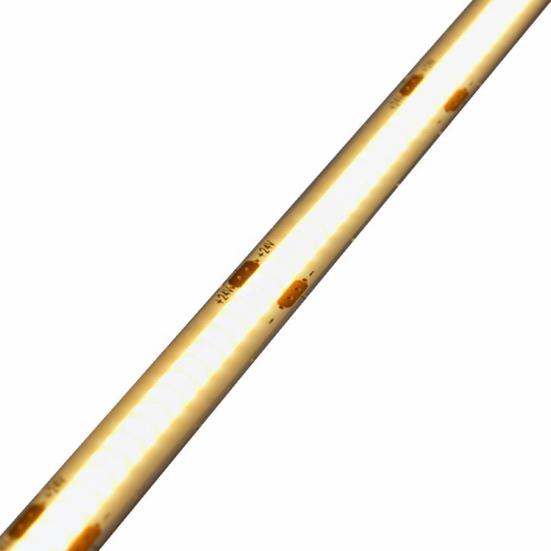 LED стрічка 9Вт 24В COB  252 діодів 100Лм/Вт холодний білий 6500К, серія COB, гарантія 3 роки Дніпро - фото 4