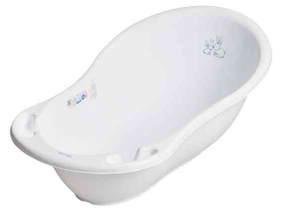 Ванна дитяча зі зливом Bunny 86 см white Київ