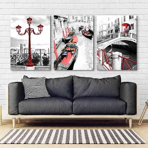 Модульна картина Венеція Art-45_B3 Київ