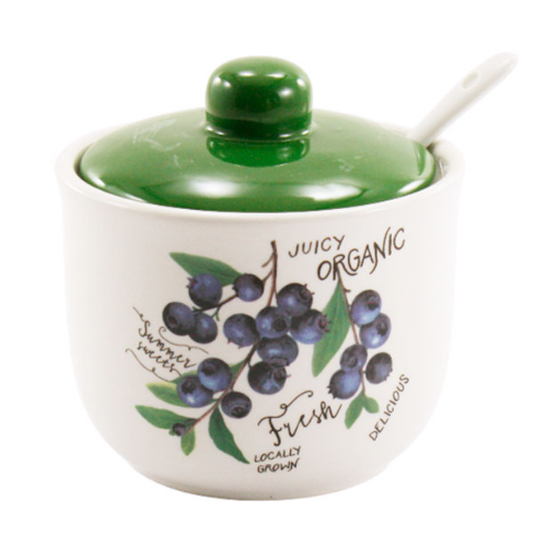 Цукорниця Лохина з ложкою 350мл ZFC045   BC Interos Житомир