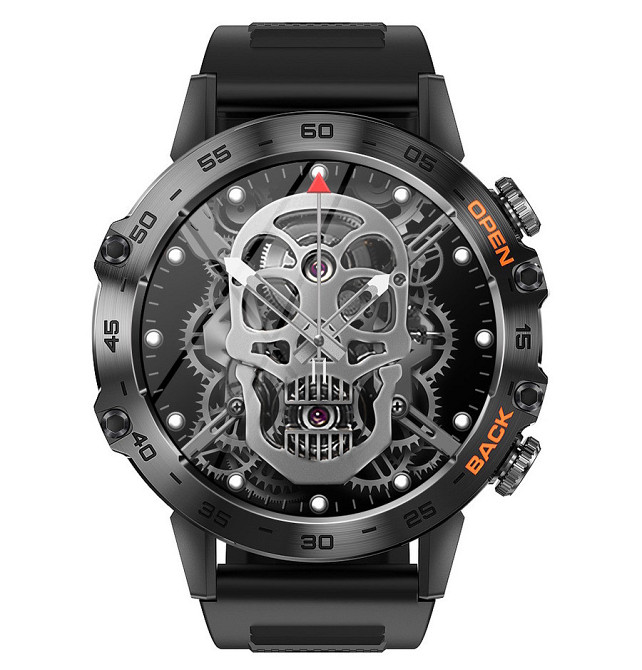 Умные наручные смарт-часы Smart Delta K52 Black Rubber (2 ремешка) Винница - изображение 15