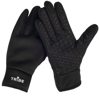 Рукавиці Tribe Windstop black XL (T-KC-0002-black-XL) Вінниця - фото 1