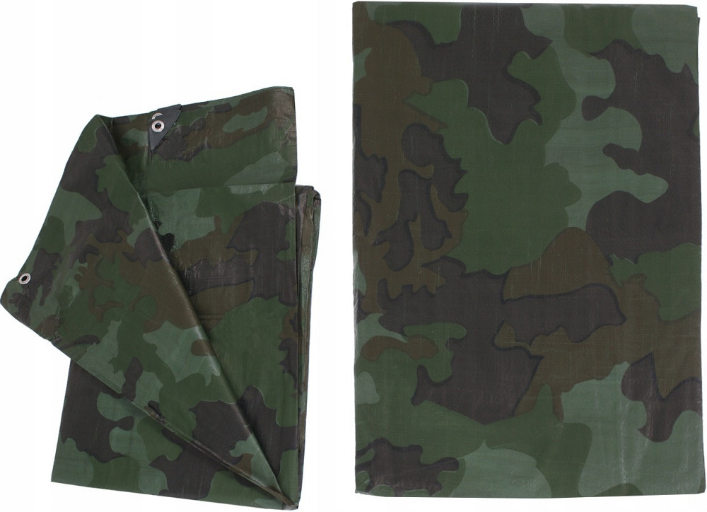 Туристичне Полотно - тент 2х3 метри Mil-Tec від Sturm  (14240020) Woodland Нововолинськ - фото 1