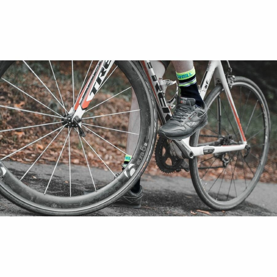 Шкарпетки водонепроникні Dexshell Pro visibility Cycling, р-р XL (47-49), з зеленою смугою Київ - фото 14