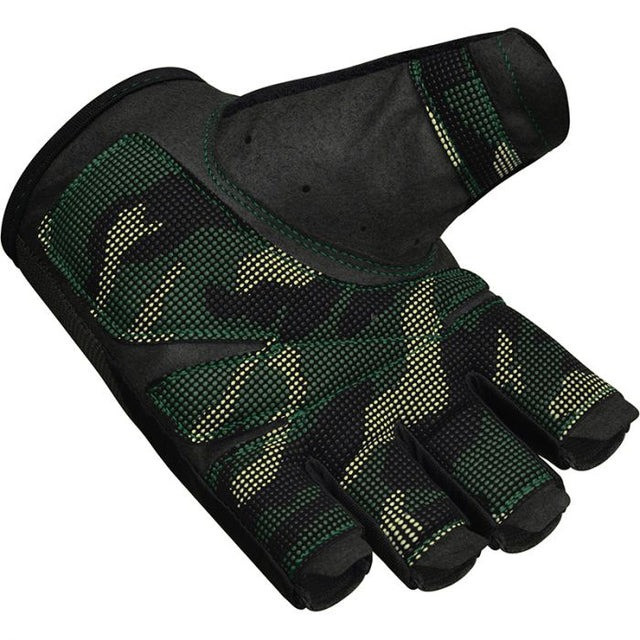 Рукавички для фітнесу RDX T2 Half Army Green PLUS-L Кам'янське - фото 3