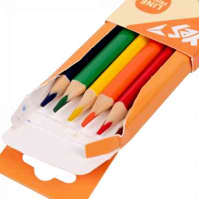 Олівці кольорові Yes Line Friends6 кол (290710) Вінниця