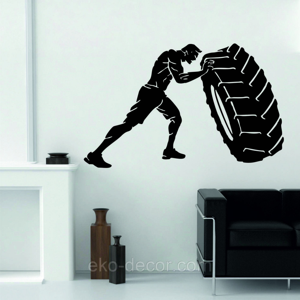 Декоративне настінне Панно «Кросфіт», Декор на стіну Київ - фото 5