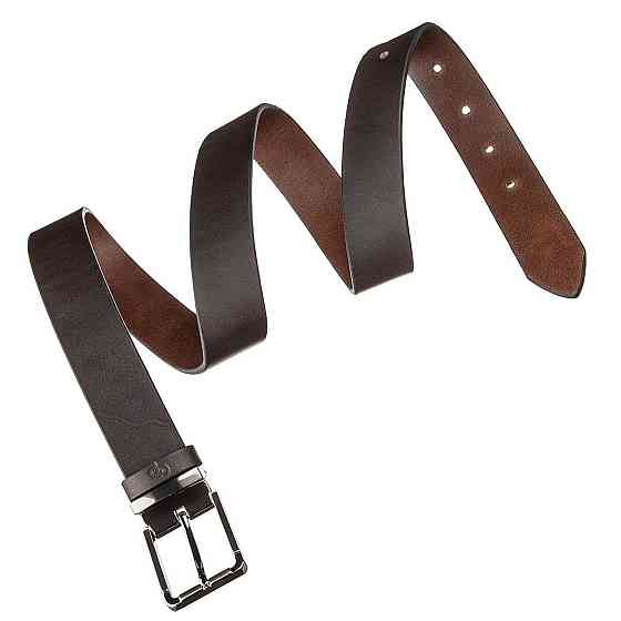 Ремень мужской GRANDE PELLE 11065 кожа Коричневый Киев