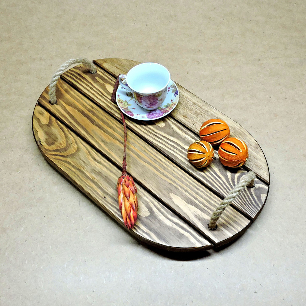 Поднос деревянный 