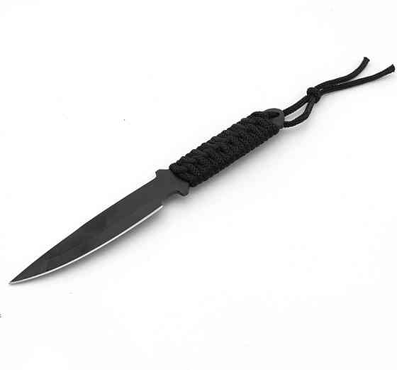 Ніж для мет. в чохлі A529 / чорний Дніпро