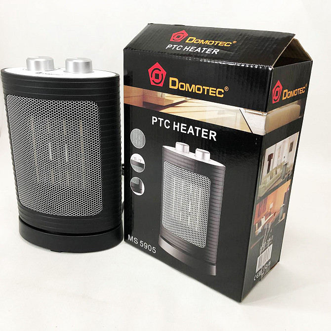 Електричні обігрівачі для квартири DOMOTEC MS-5905 1500 Вт, Оригінальний портативний обігрівач LK-76 Одеса - фото 4