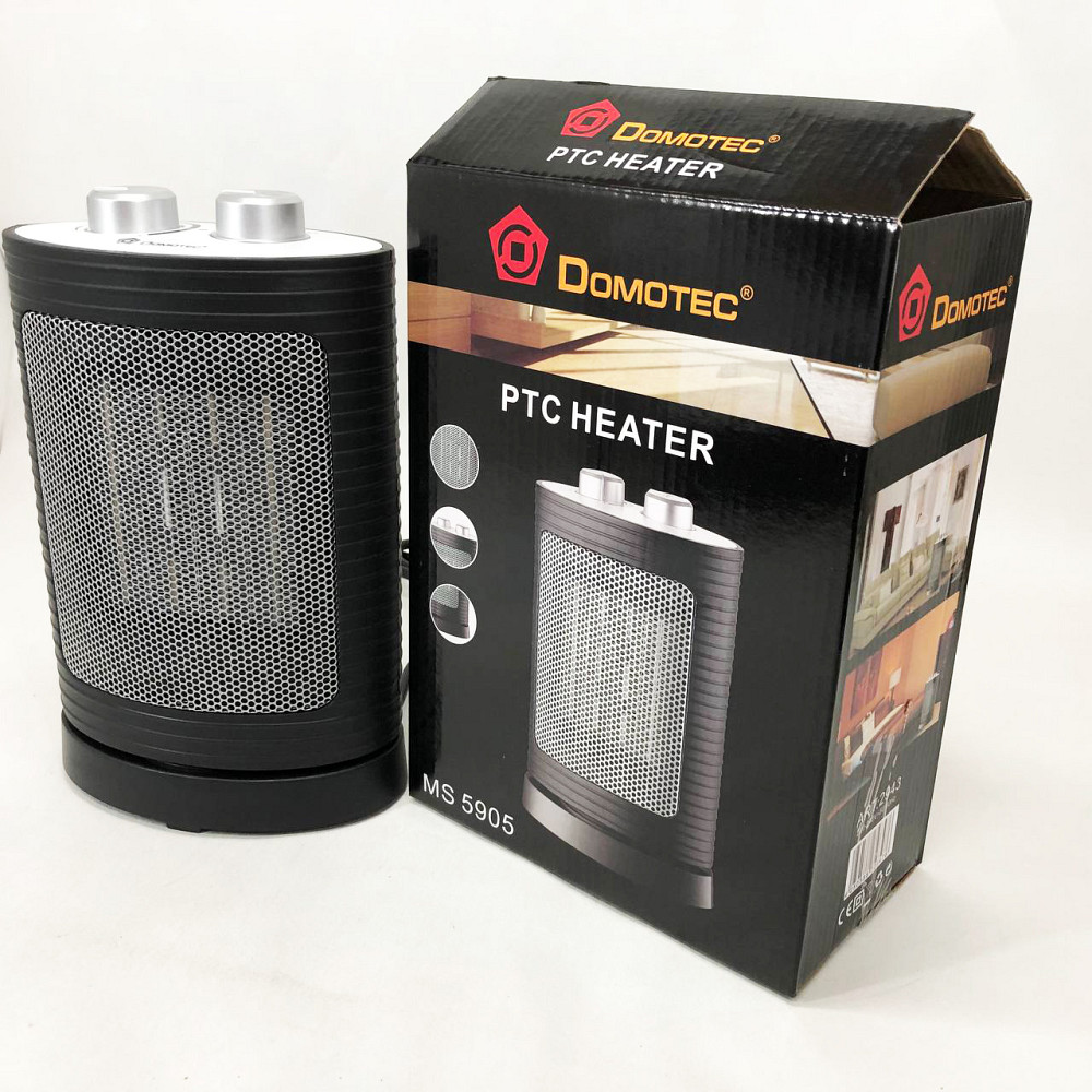 Електричні обігрівачі для квартири DOMOTEC MS-5905 1500 Вт, Оригінальний портативний обігрівач LK-76 Львів - фото 4