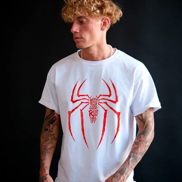 Футболка для подростка мальчика с принтом Человек-Паук W Размер 160 Anime10040 Днепр - изображение 3