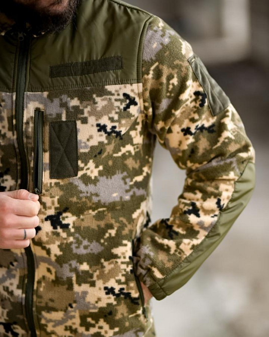 Зимний тактичкеский костюм PATRIOT 5в1 пиксель ВТ6944 Одесса - изображение 8