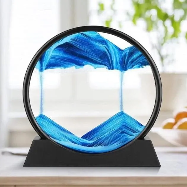 3D-картина з кольоровим піском, що змінює малюнок при перевертанні, декор для дому та медитації Одеса - фото 1