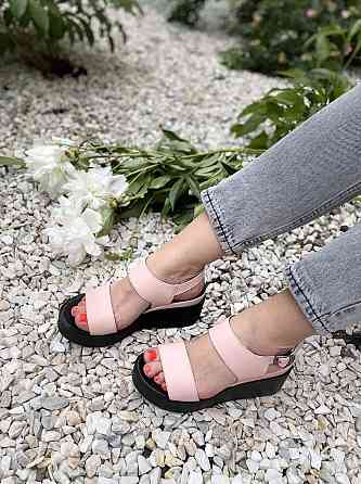 ARLEN Босоніжки жіночі ARLEN Бос-01 пудра (літо, шкіра натуральна) (3791) Коломыя