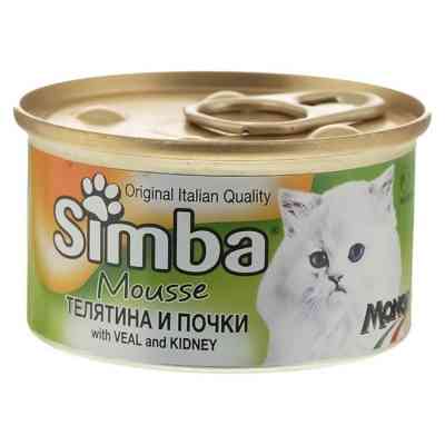 Консервы для кошек Simba Cat Wet телятина 85 г (8009470009409) Винница