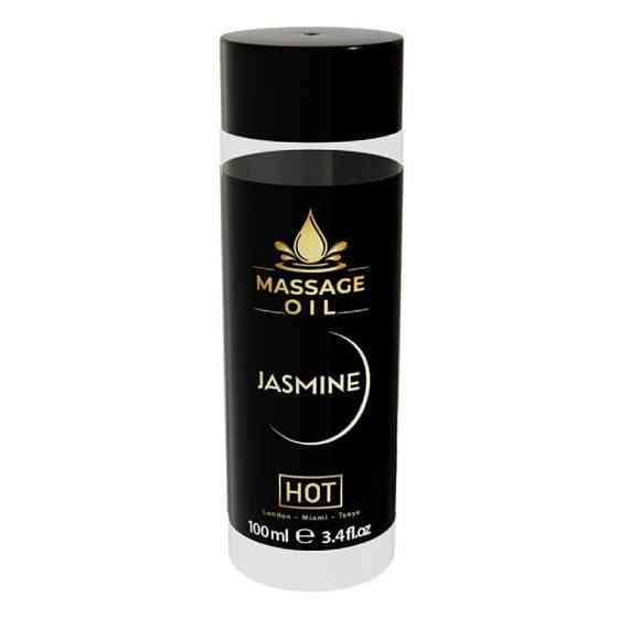 Массажное масло HOT Massage Oil Jasmin с ароматом жасмина, 100 мл Sex Aura Киев