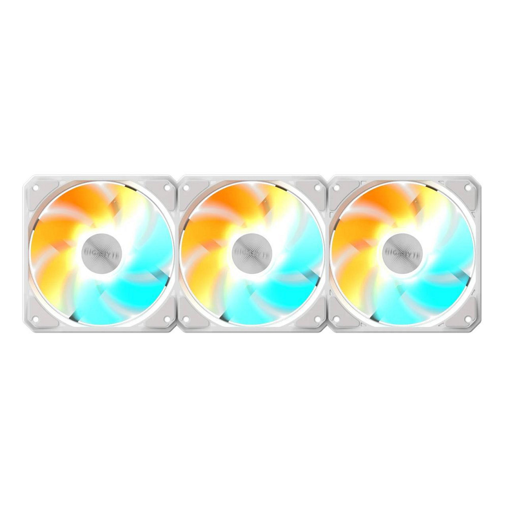 Вентилятор Gigabyte EZ Chain RVS Fan 120 Ice 3-Pack White (GP-GBT EZRVSFAN1203 ICE) ( 16017 ) Харків - фото 3