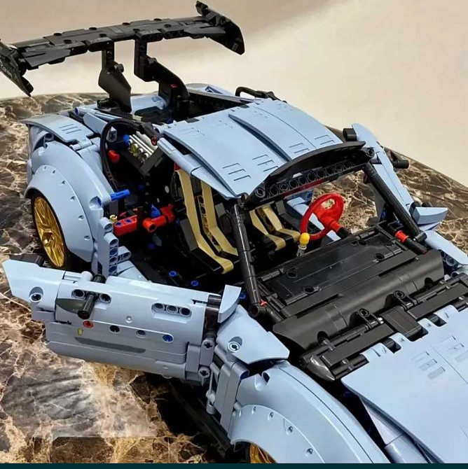 Конструктор машинка Technic  Porsche 911 GT3 2100 деталей маштаб 1:8 Порш 911 Киев - изображение 4