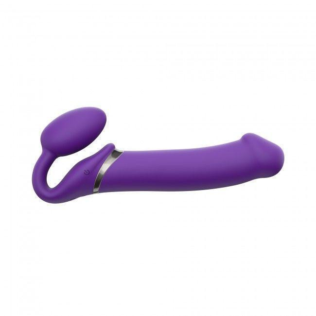 Безремневой страпон с вибрацией Strap-On-Me Vibrating Violet XL, диам. 4,7см, пульт ДУ, регулируемый Sex Aura Киев - изображение 7