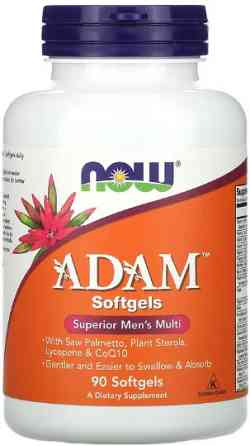 Витамины для мужчин NOW Adam Men's Multi 180 Softgels Киев