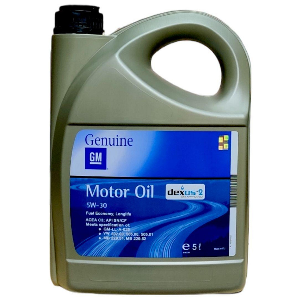 Олива GM Dexos 2 Longlife 5W-30 5л Ковель - фото 1