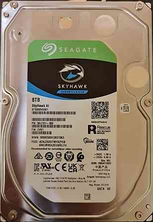 Жорсткий Диск 8 TB Seagate SkyHawk, Iron Wolf. Barracuda 8TB. Київ