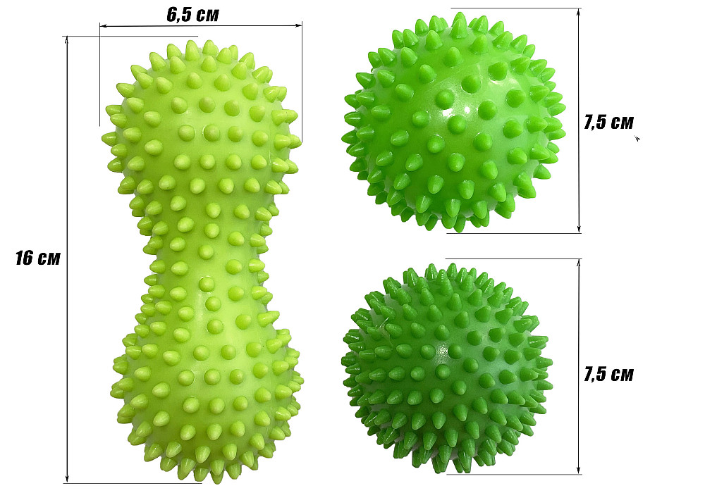 Набір для масажу та МФР EasyFit PVC Set-3 у сумочці Коломия - фото 4