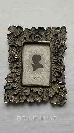 Рамка для фотографії 27*2*21 см 15*10 см фото бронзовий полістоун Київ