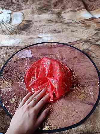 Хеловін декор обруч З дефектом one size червоний Київ