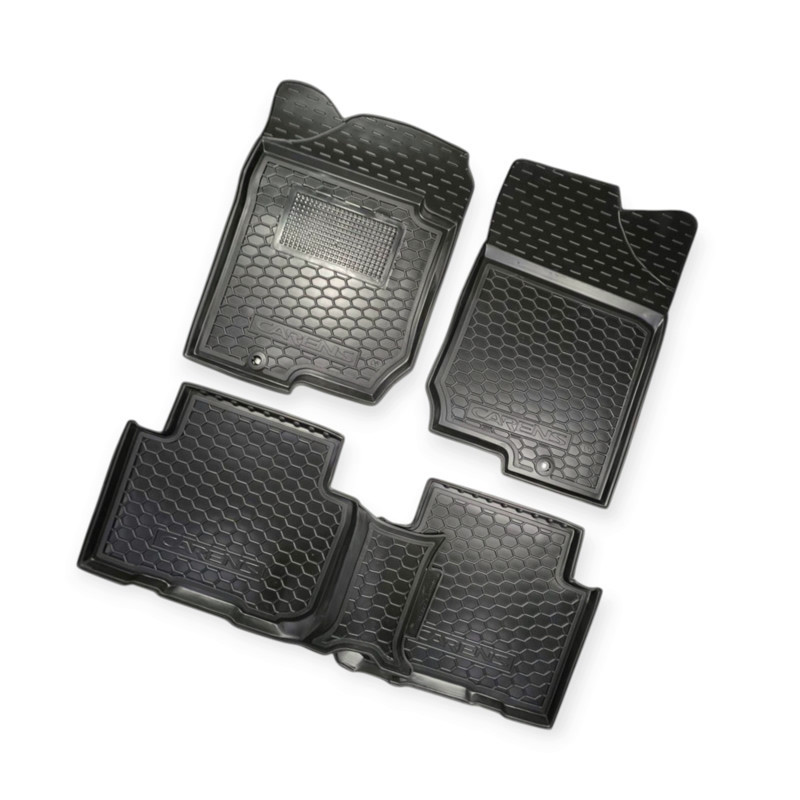 Коврики kia carens 2006-2012 (мкп) борт 2,5см, с перемычкой салона Мукачево - изображение 1