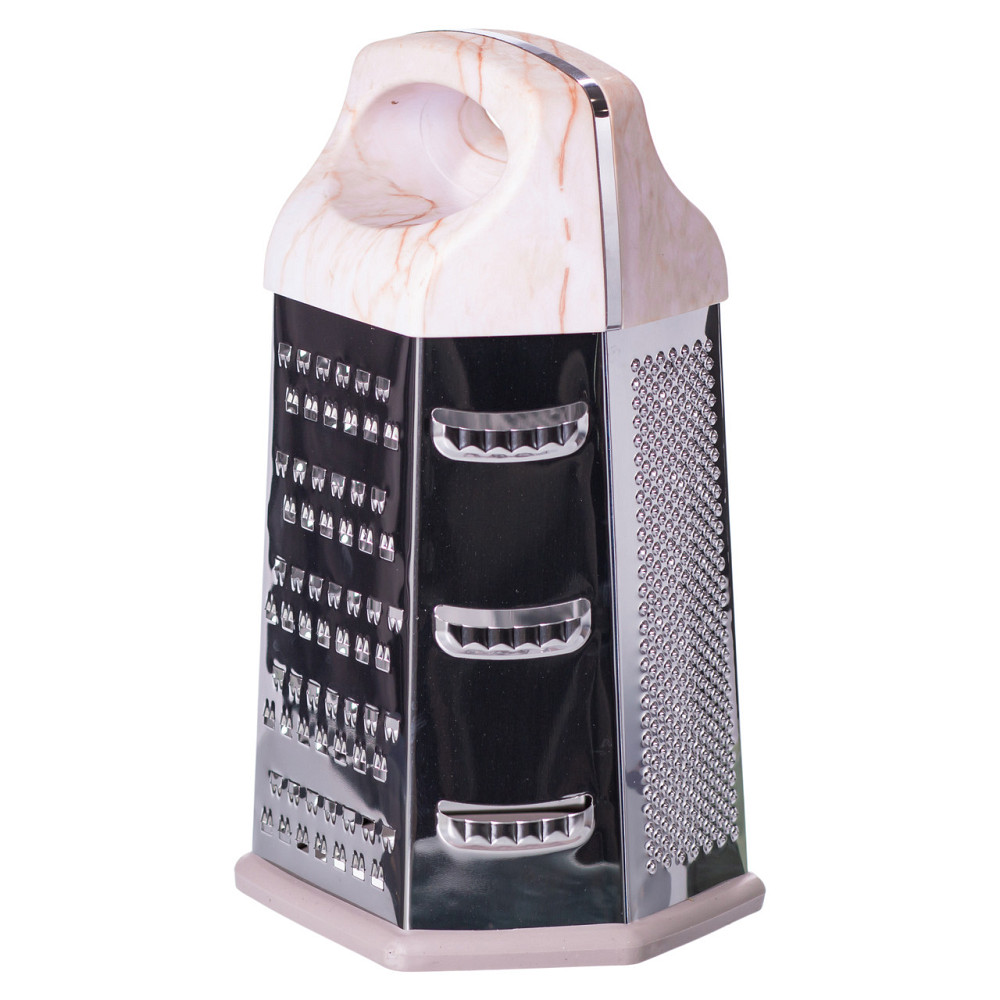 Терка шестигранна ручна для овочів і фруктів 14×12×24 (см) HP-8-7 Коломия - фото 3