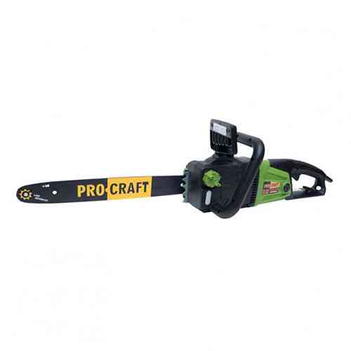 Цепная пила электрическая Procraft K2400 - 2 кВт, длинная шина 400 мм, гарантия Германия Львов