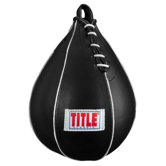 Пневмогруша боксерська TITLE Classic Super Speed Bag V2 Black розмір M Каменское