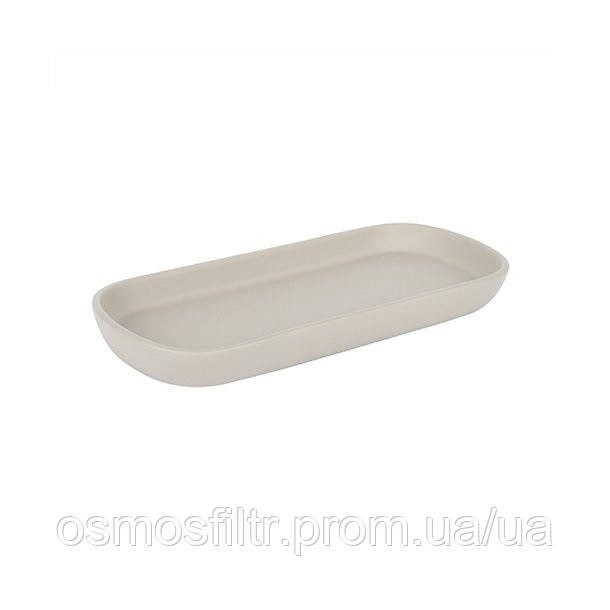 Мильниця Axentia Mondra бежева soft touch доломіт 26x3x11.5 см (136013) Київ - фото 1