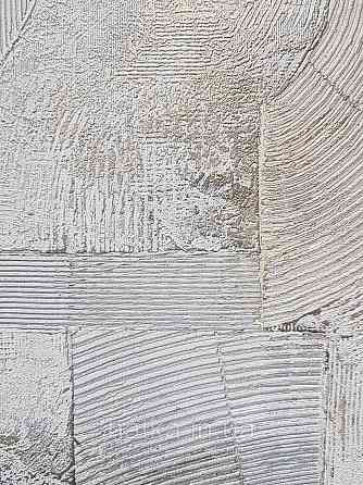 Обои виниловые на флизелине Sintra Edelina геометрия абстракция фигуры структурные 3д серые золотистые Киев