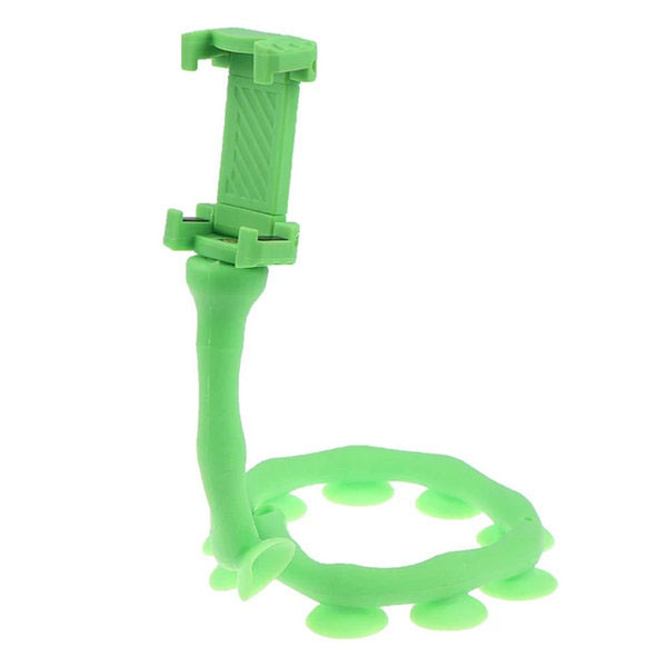 Гибкий держатель для телефона с присосками универсальный Cute Worm Lazy Holder. Цвет: зеленый RK-92 Львов - изображение 8
