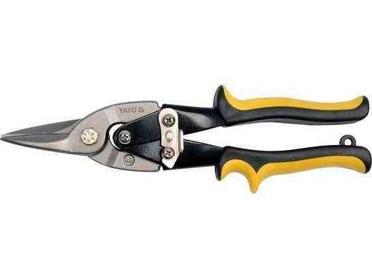 Ножиці по металу 250мм прямі "профі" YATO Харків