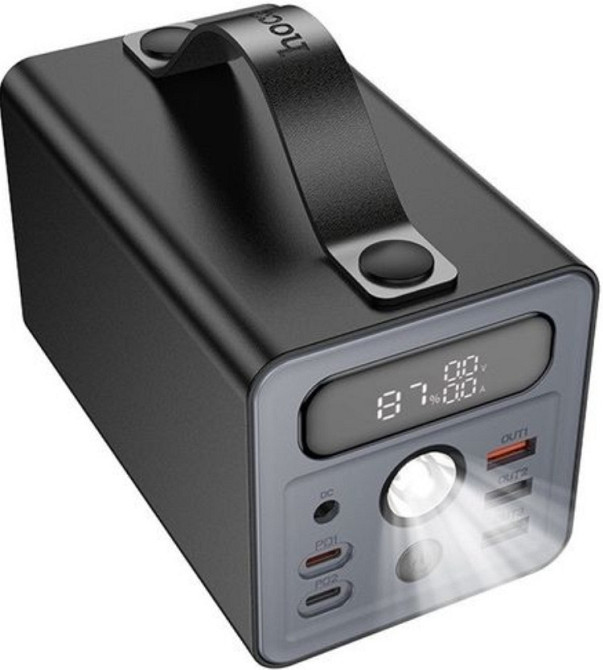 Зовнішній акумулятор (Powerbank) Hoco j138 60000mAh 22.5W з виходом DC12v (Повербанк) Київ - фото 4