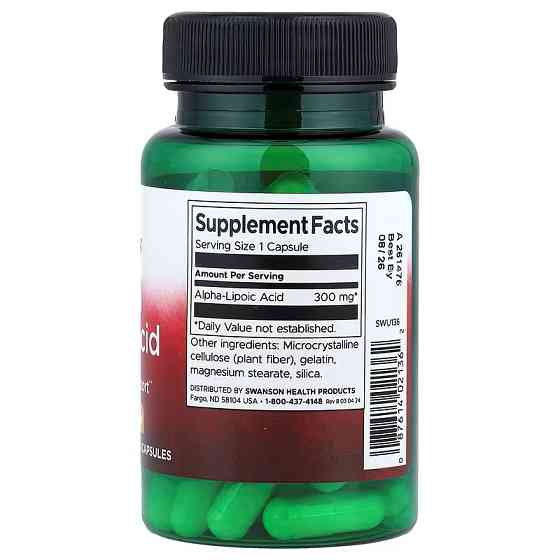 Alpha Lipoic Acid 300 mg 60Caps Луцк