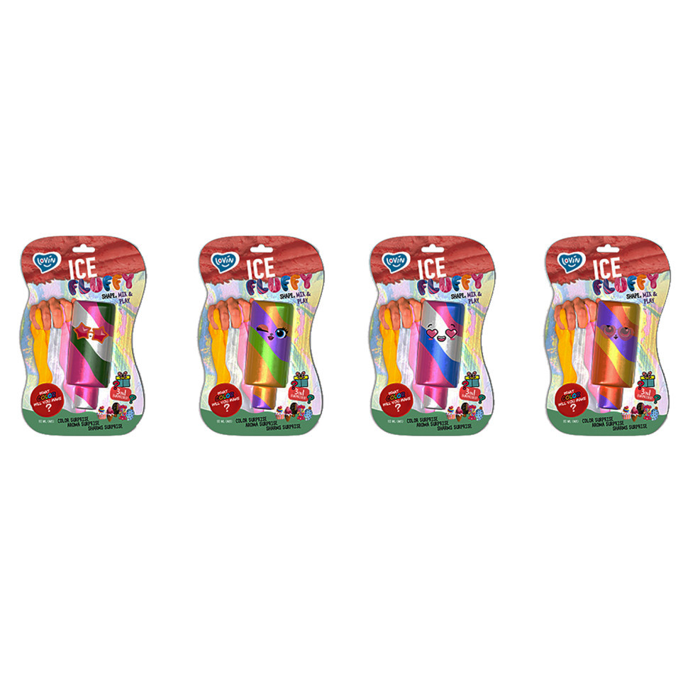 Лізун-антистрес TM Lovin Ice Fluffy ескімо 110 мл 80127 Вінниця - фото 1