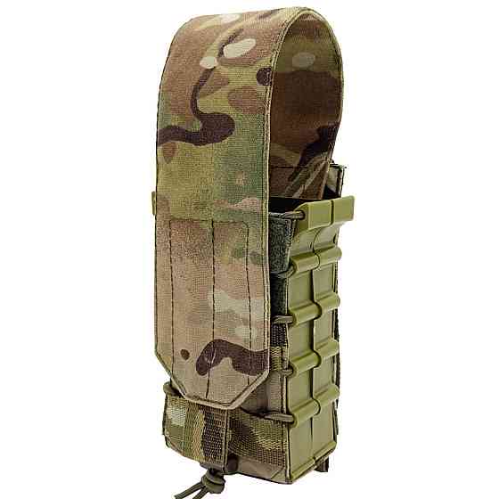 Підсумок на 2 магазини корпусний з клапаном Cordura 1000 D (Мультикам, Піксель MM-14, Олива, Койот) Киев